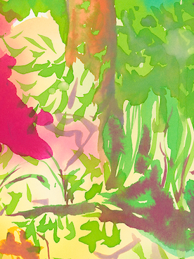 Buddha and Heaven. 40x60