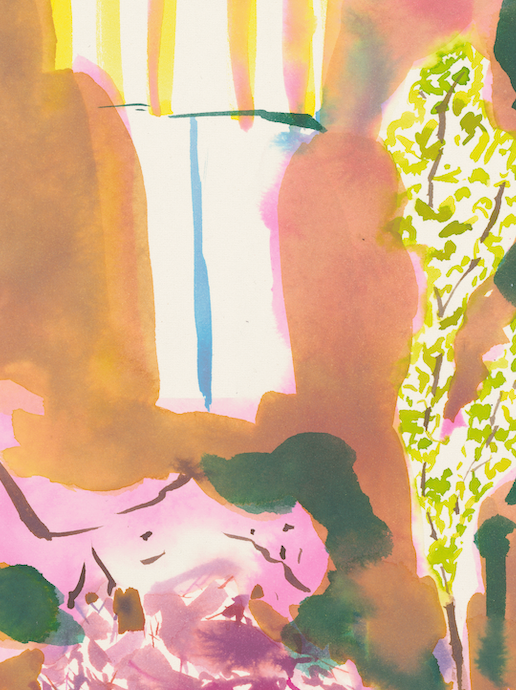 Spring series giclee print. Bloom 40x60 cm