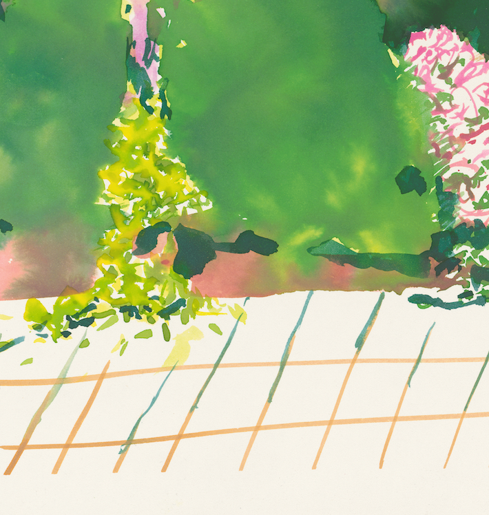 Spring series giclee print. Bloom 40x60 cm