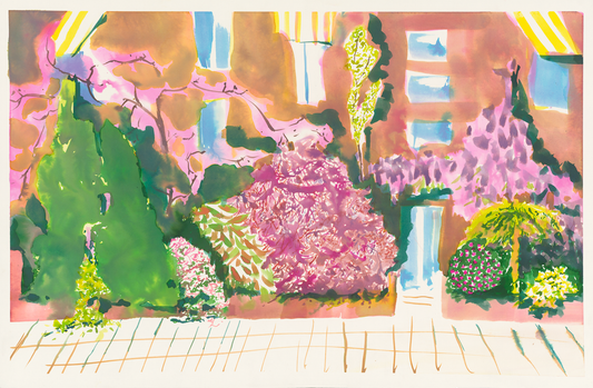 Spring series giclee print. Bloom 40x60 cm